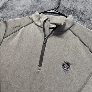 Oklahoma State Ping Quarter Zip Pullover Mens Medium Gray Sensorwarm Golf Pete